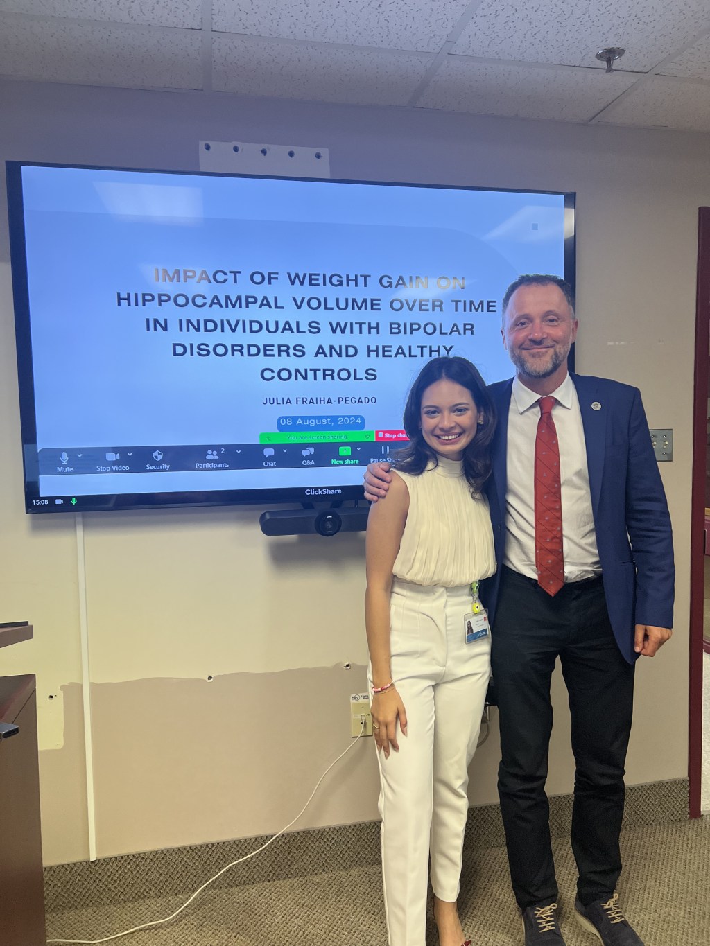 Passing her Master’s&nbsp;defence!